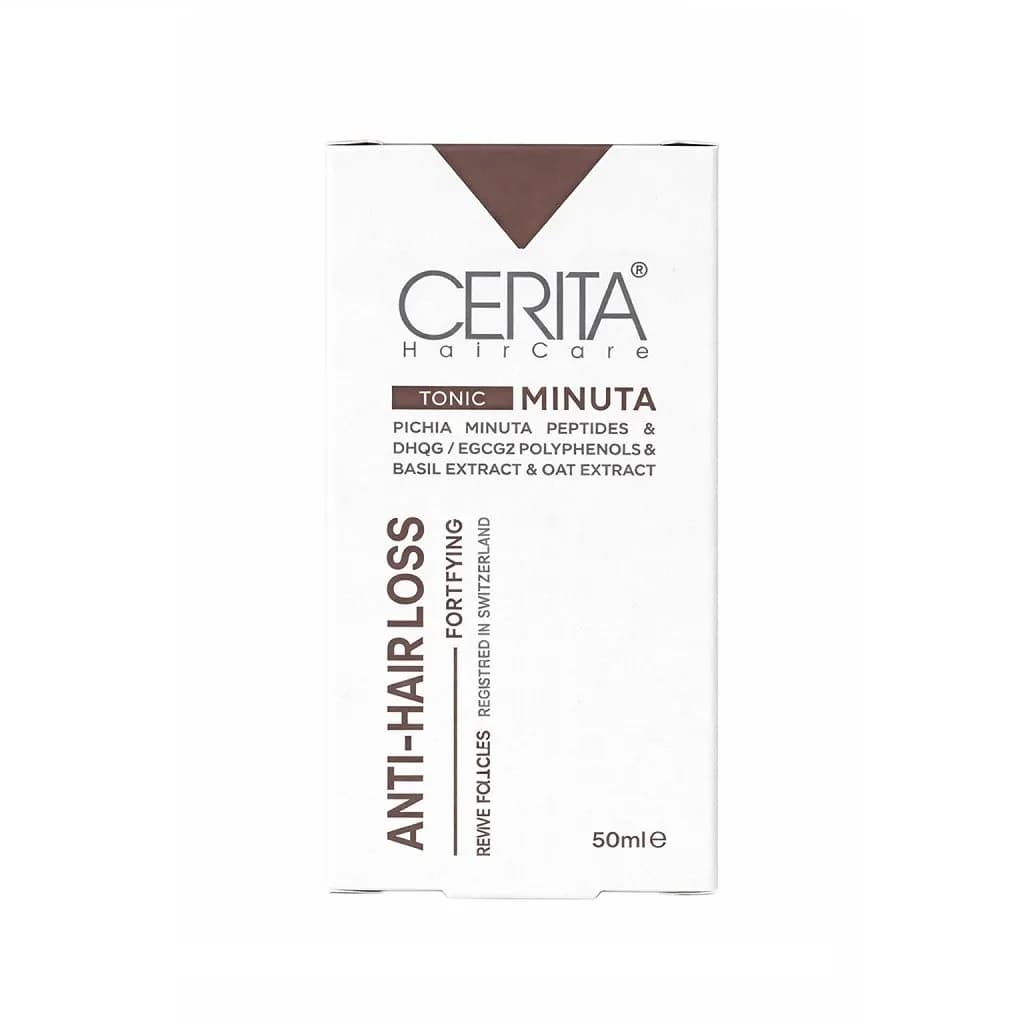 تونیک ضد ریزش مینوتا سریتا 50 میلی لیتر Cerita Anti Hair Loss Minuta Tonic