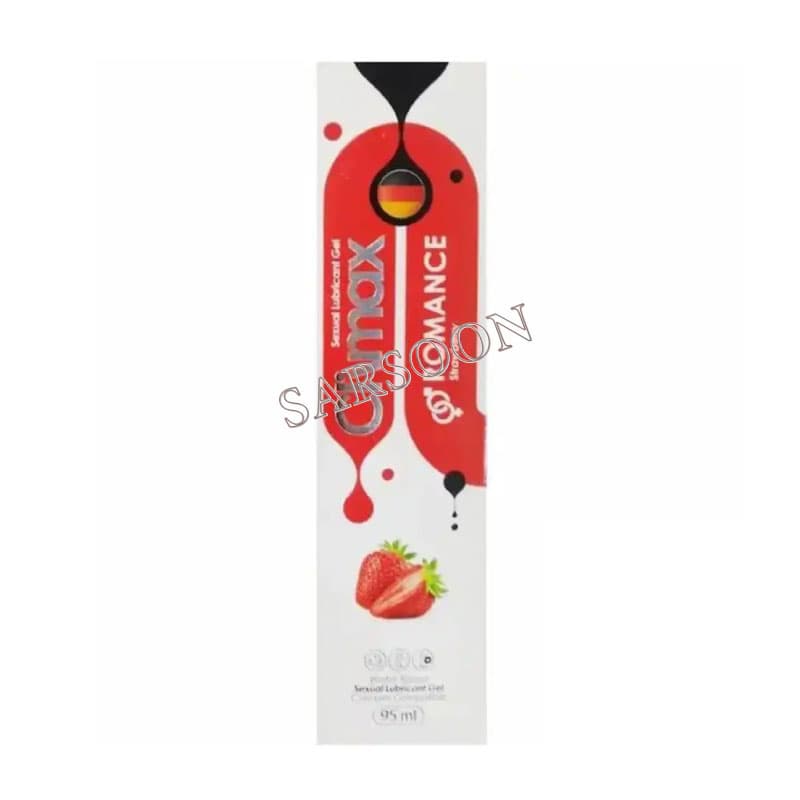 ژل لوبریکانت روان کننده حاوی عصاره توت فرنگی کلايمکس ظرفیت 95 میلی لیتر Climax Strawberry Sexual Lubricant Gel