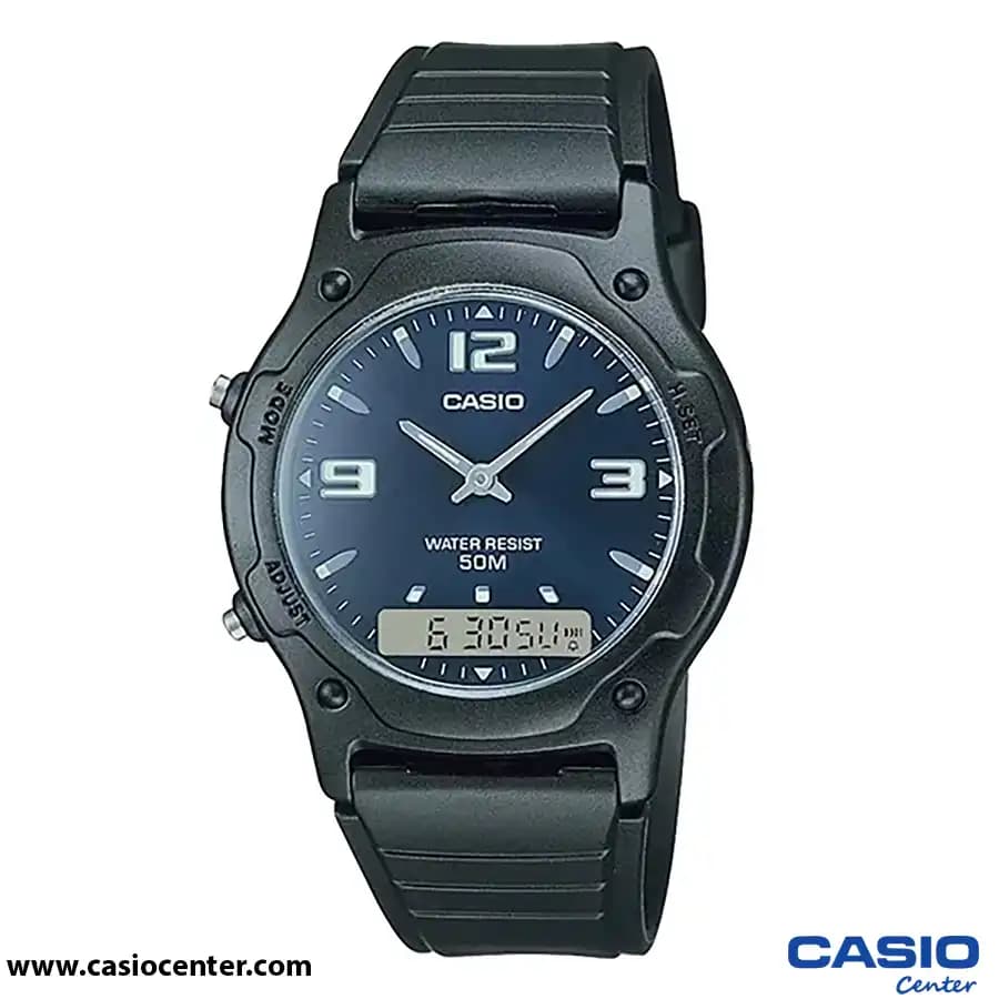 ساعت مچی مردانه کاسیو اصل مدل AW-49HE-2AVDF