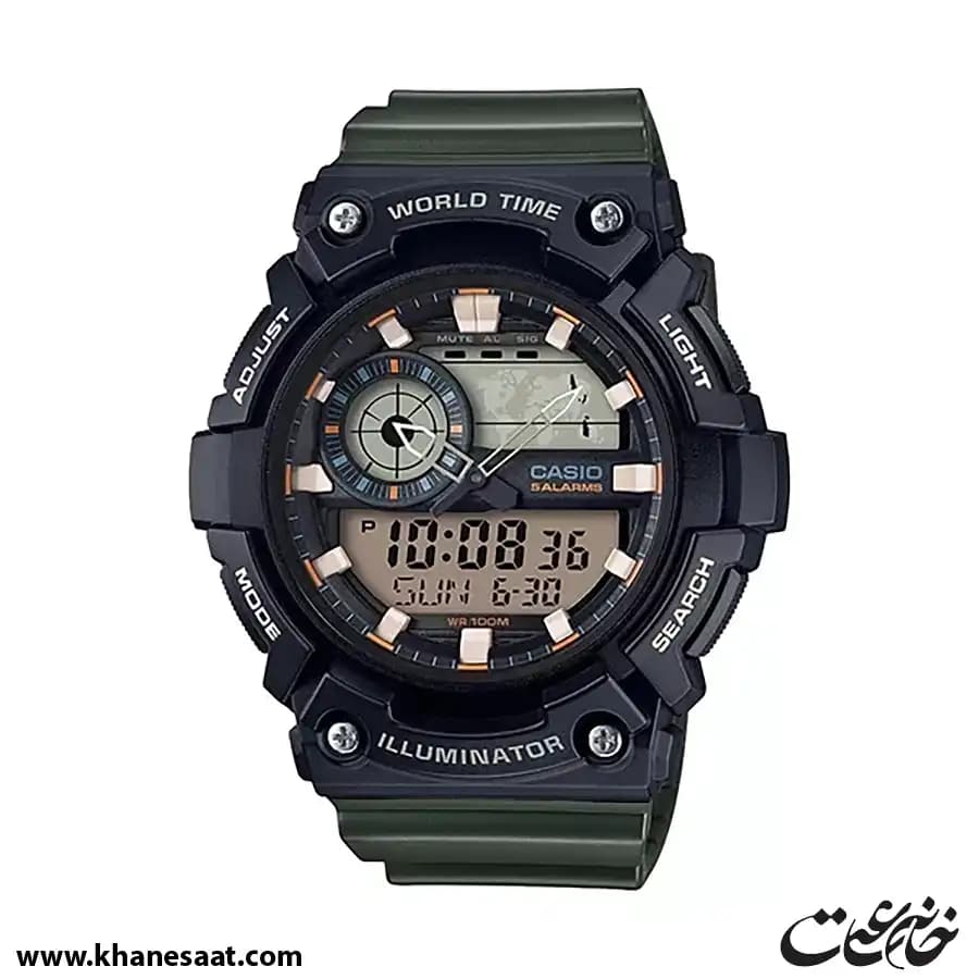 ساعت مچی مردانه کاسیو اصل مدل AEQ-200W-3A — تصویر ۲