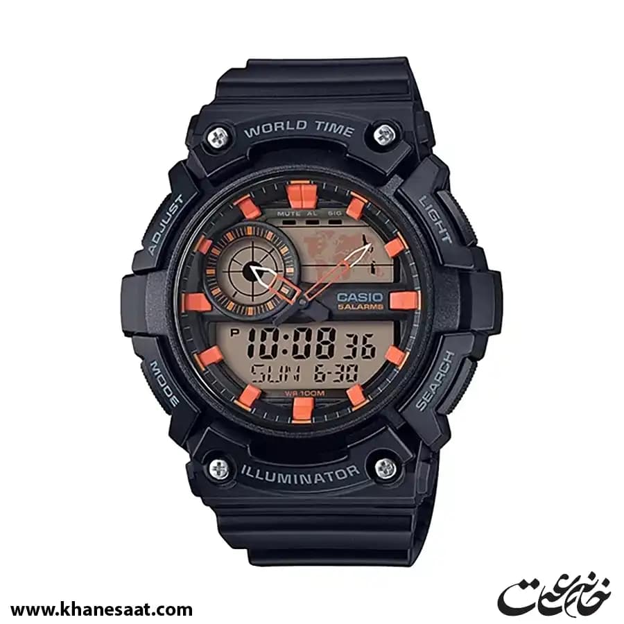 ساعت مچی مردانه کاسیو اصل مدل AEQ-200W-1A2 — تصویر ۲
