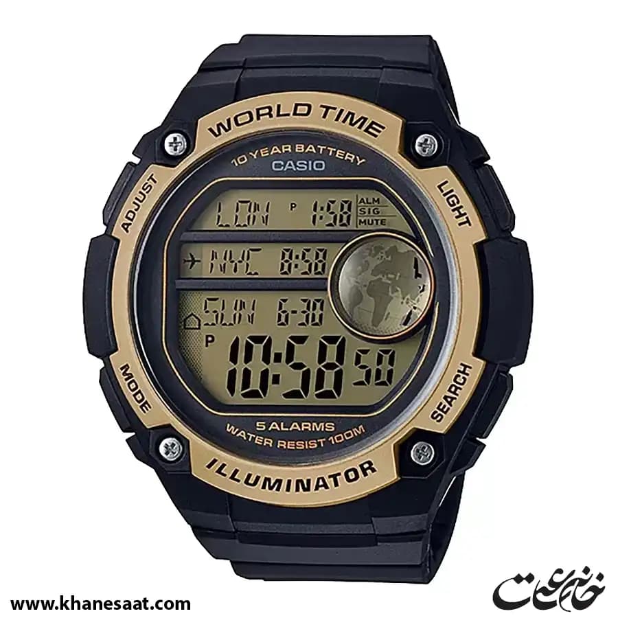 ساعت مچی مردانه کاسیو اصل مدل AE-3000W-9A — تصویر ۲
