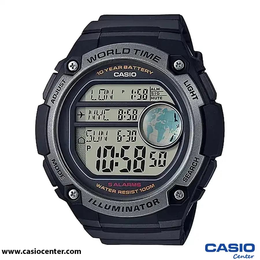 ساعت مچی مردانه کاسیو اصل مدل AE-3000W-1A