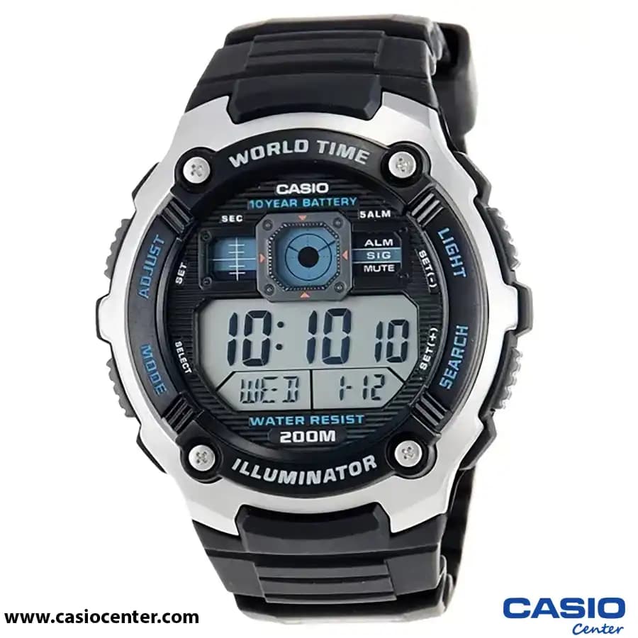 ساعت مچی مردانه کاسیو اصل مدل AE-2000W-1A