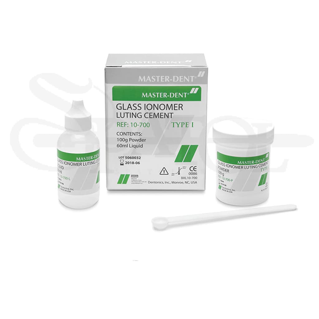 سمان گلاس اينومر لوتينگ سلف کيور بزرگ GlassIonomer Luting مستردنت Master Dent