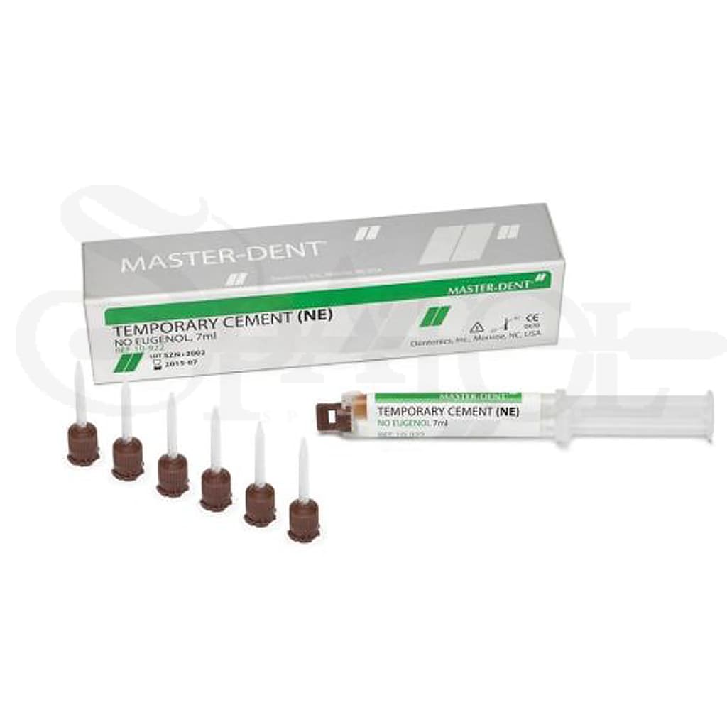 سمان موقت فاقد اژنول Temporary Cement مستردنت Master Dent