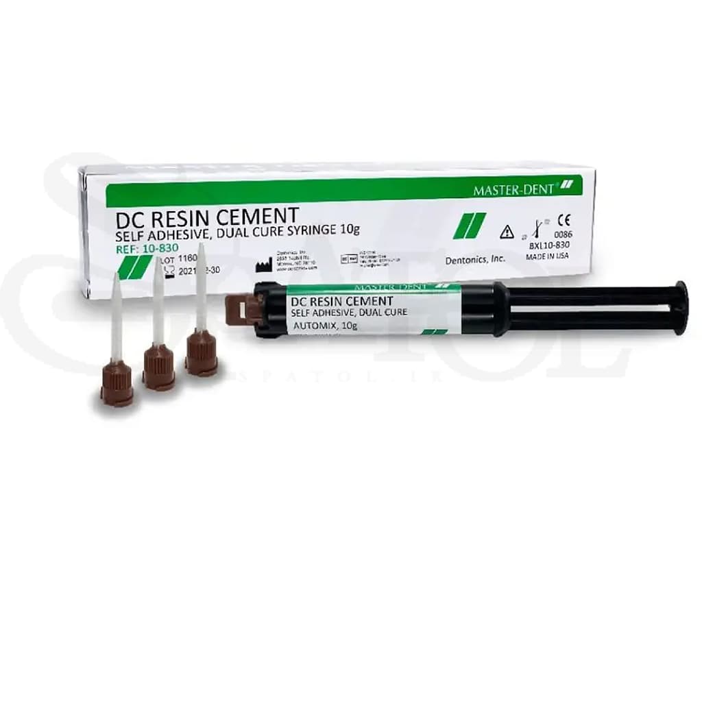سمان رزینی دوال کیور Resin Cement Dual-Cure مستردنت Master Dent