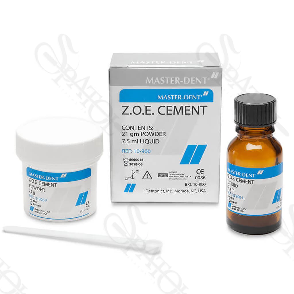 سمان زينک اکسايد اژنول Z.O.E. Cement مستردنت Master Dent