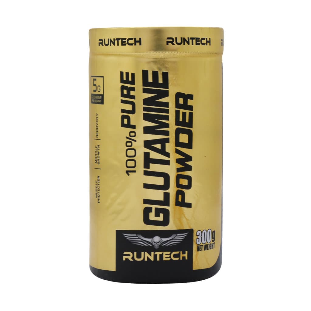 پودر گلوتامین رانتک 300 گرم Runtech glutamine powder