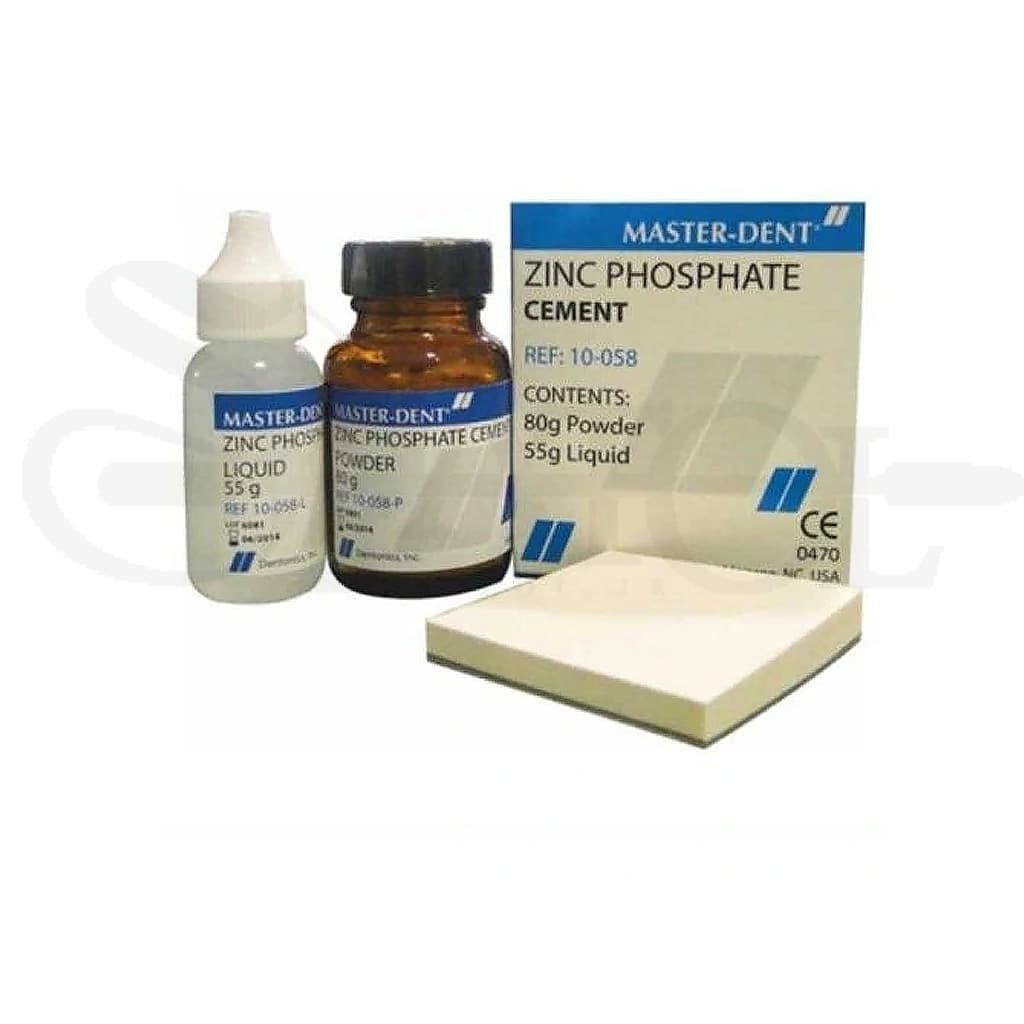 سمان زينک فسفات بزرگ Zinc Phosphate Cement 80Gمستردنت Master Dent