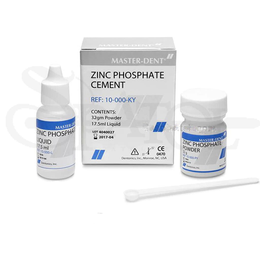 سمان زينک فسفات کوچک Zinc Phosphate Cement مستردنت Master Dent