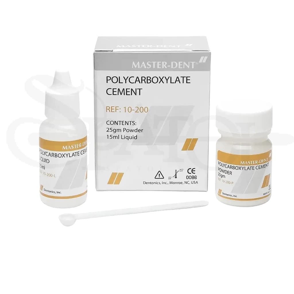 سمان پلی کربکسيلات کوچک Polycarboxylate Cement مستردنت Master Dent