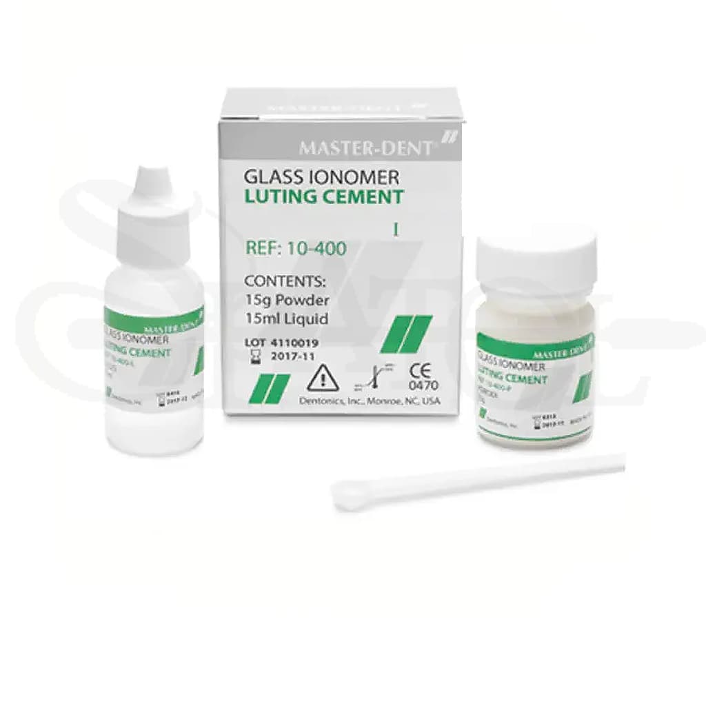 سمان گلاس اينومر لوتينگ سلف کيور کوچک GlassIonomer Luting TYPE 1مستردنت Master Dent