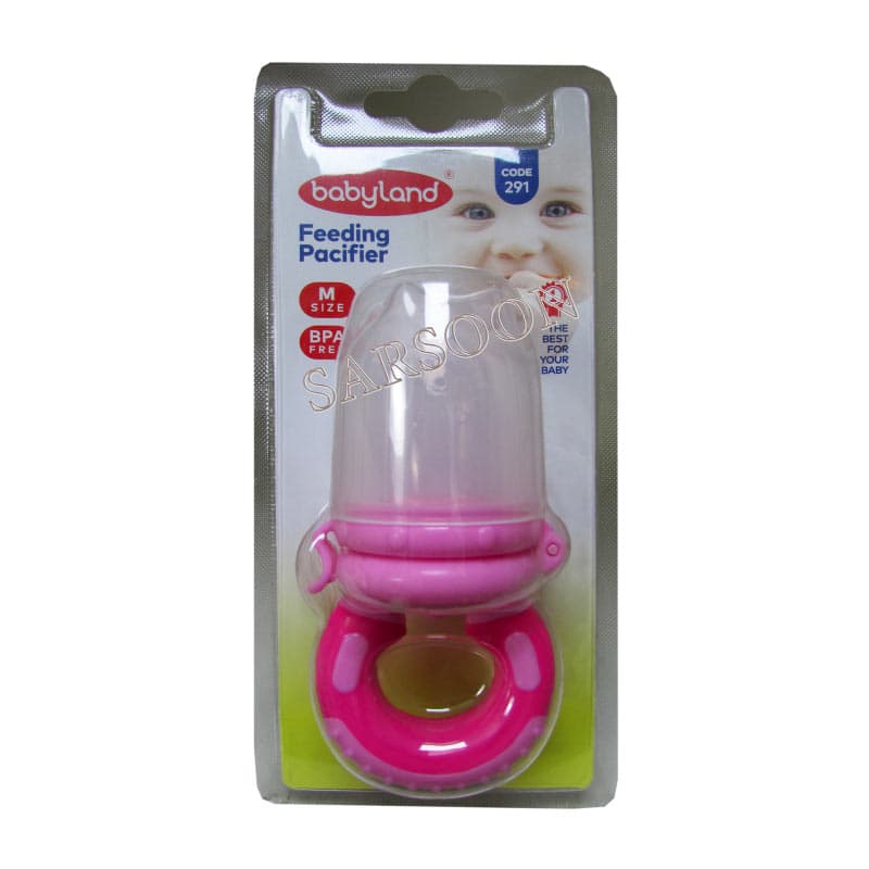پستانک تغذیه کودک بیبی لند سایز M کد Baby Land feeding soother code 291