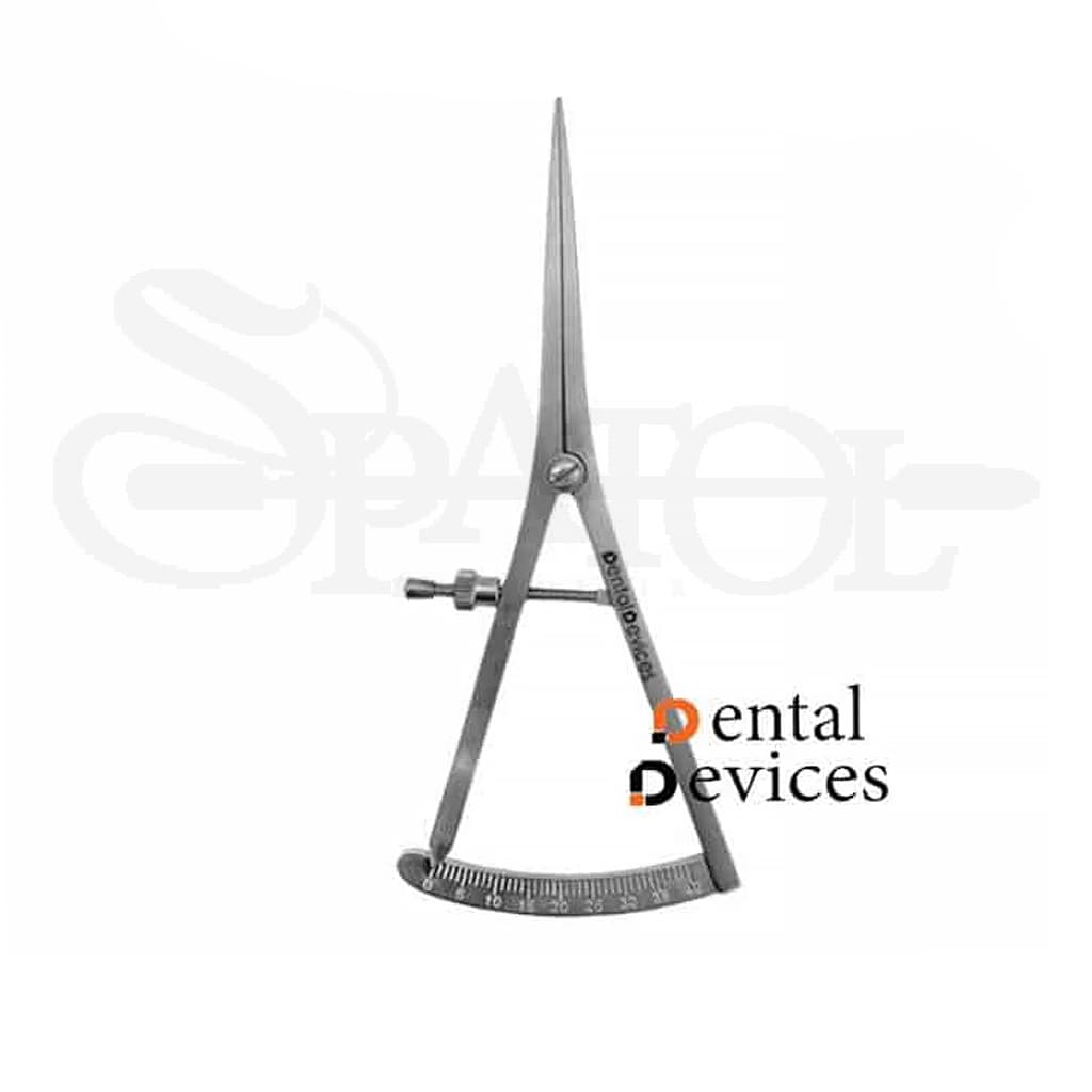 کالیپر 0-40 میلی متر مستقیم (کاستروویجو )10سانت دنتال دیوایسDental device