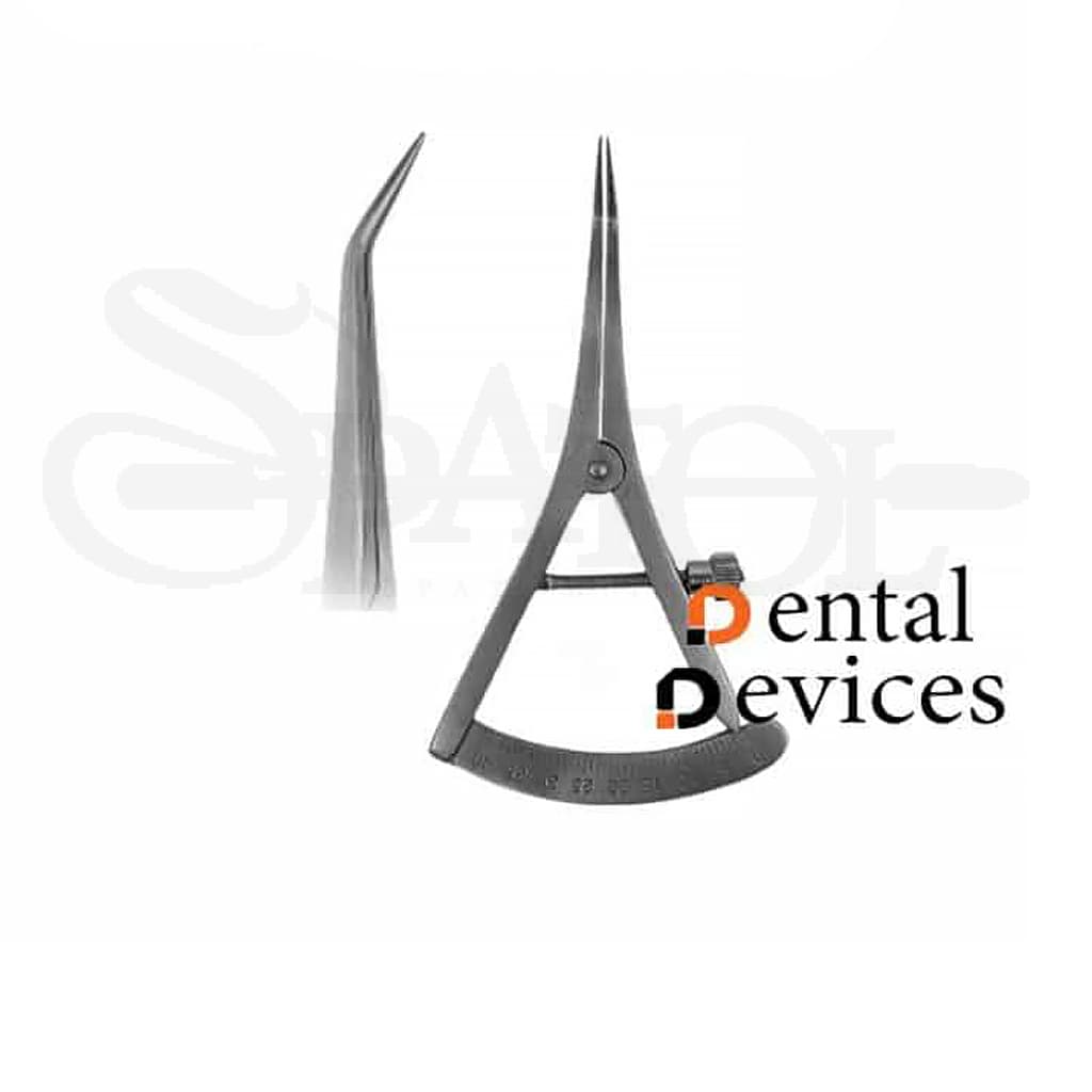 کالیپر 0-40 میلی متر سرکج(کاستروویجو )10سانت دنتال دیوایسDental Devices