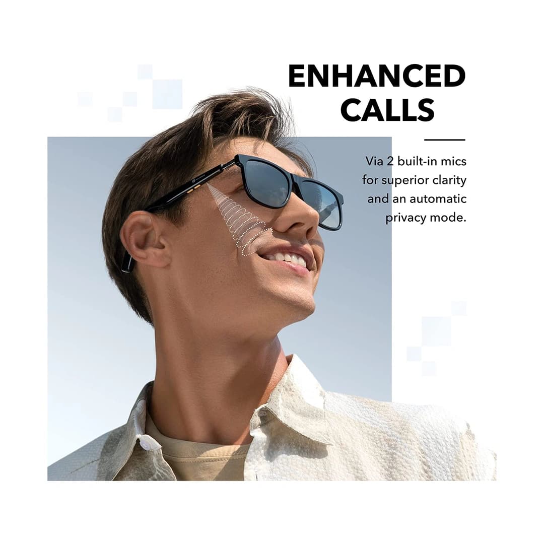عینک هوشمند صوتی بلوتوثی انکر A3600 Anker Soundcore Frames Bluetooth Audio Glasses — تصویر ۵