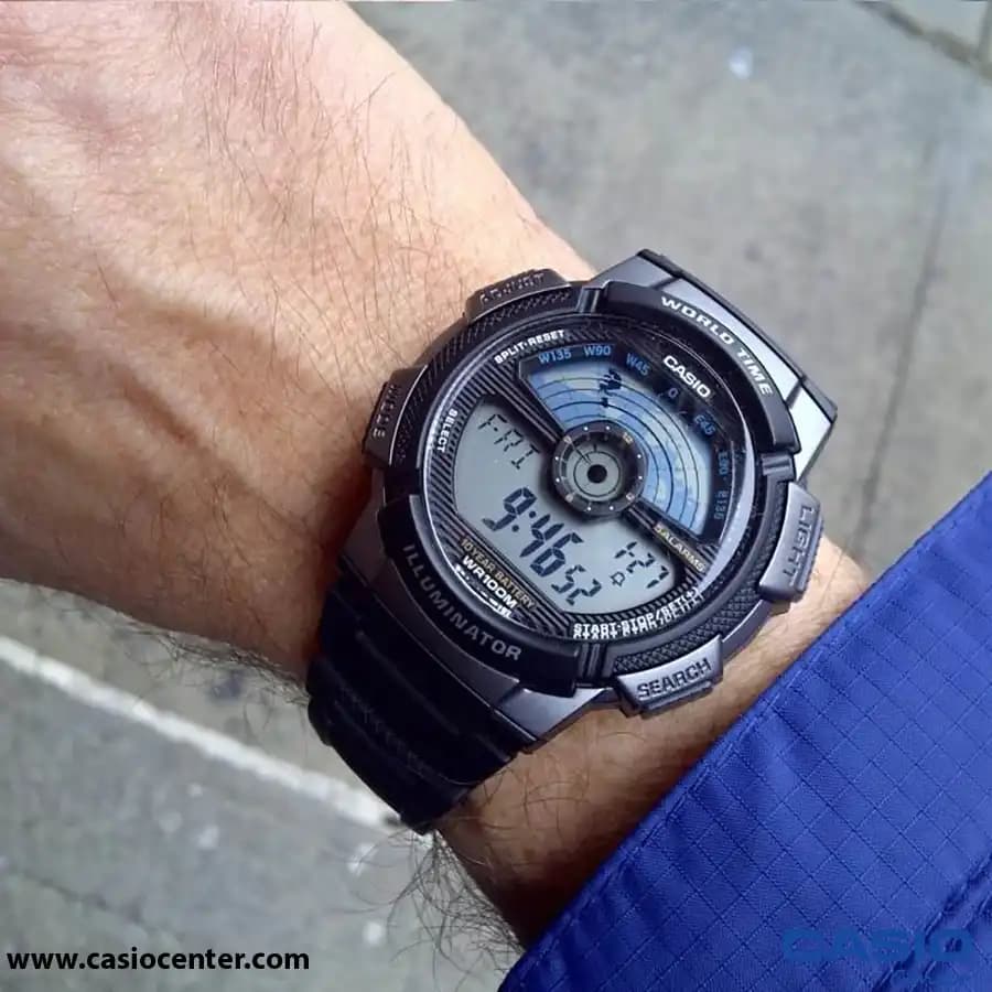 ساعت مچی مردانه کاسیو اصل مدل AE-1100W-1A — تصویر ۴