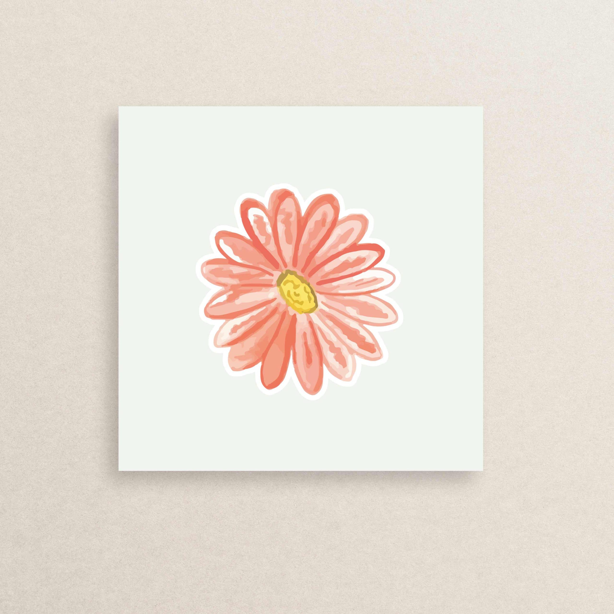 استیکر طبیعت گل 02 | The Flower Nature sticker 02