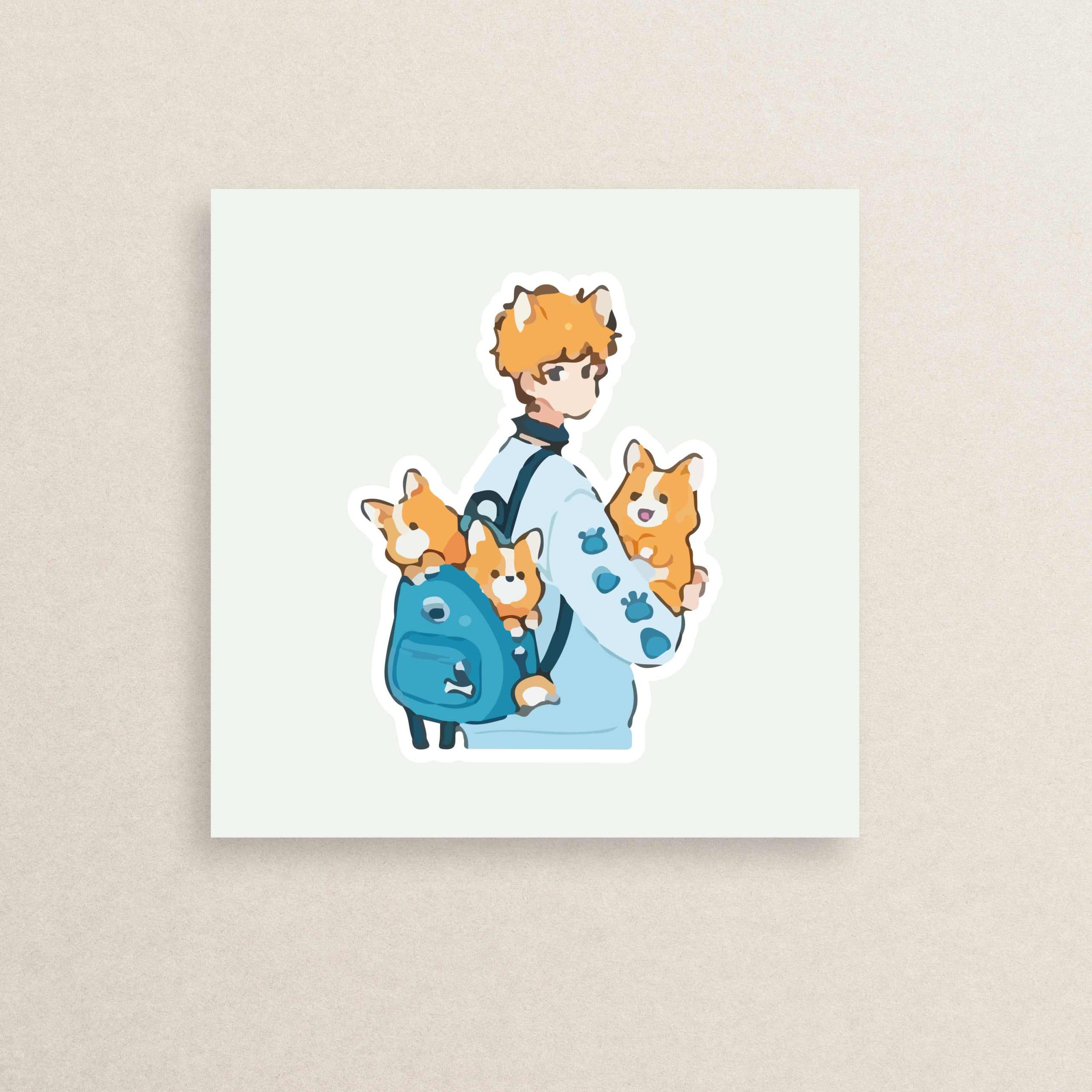 استیکر انیمه 03 | Anime sticker 03