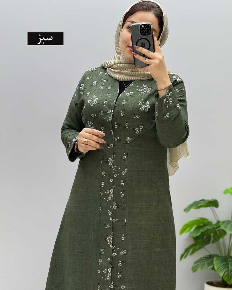 مانتو مزونی آلاگل کد 458199