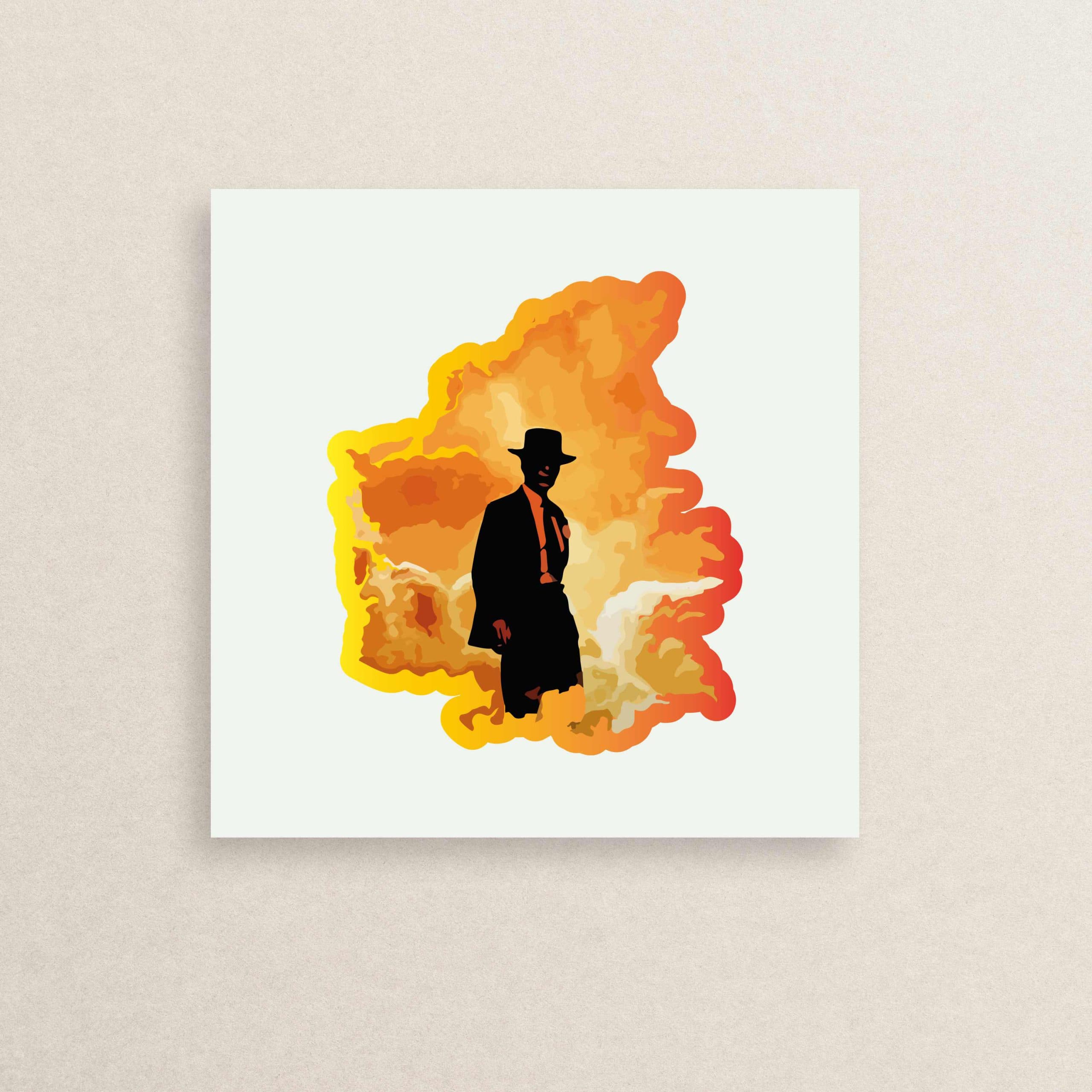 استیکر فیلم اوپنهایمر 01 | Oppenheimer sticker 01