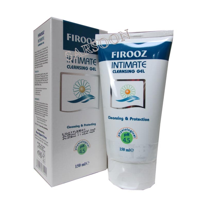 ژل بهداشتی روزانه بانوان و دوشیزگان فیروز 150 میلی لیتر Firooz Intimate Cleansing Gel — تصویر ۲