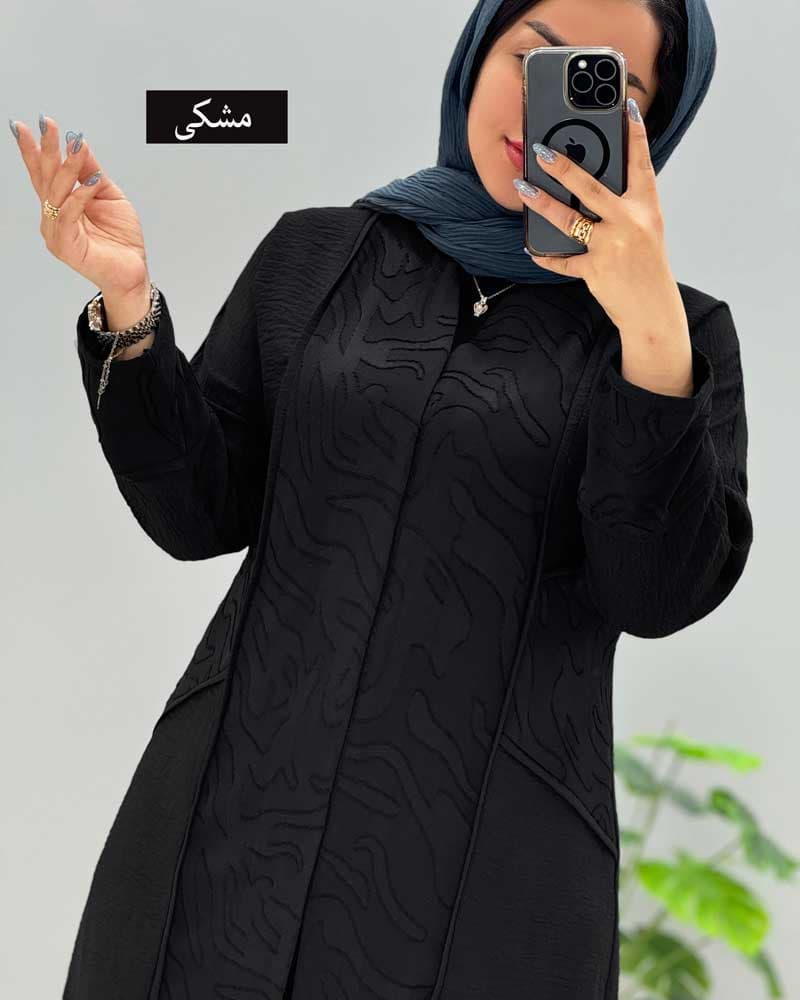 مانتو مزونی هلنا کد 452530 — تصویر ۵