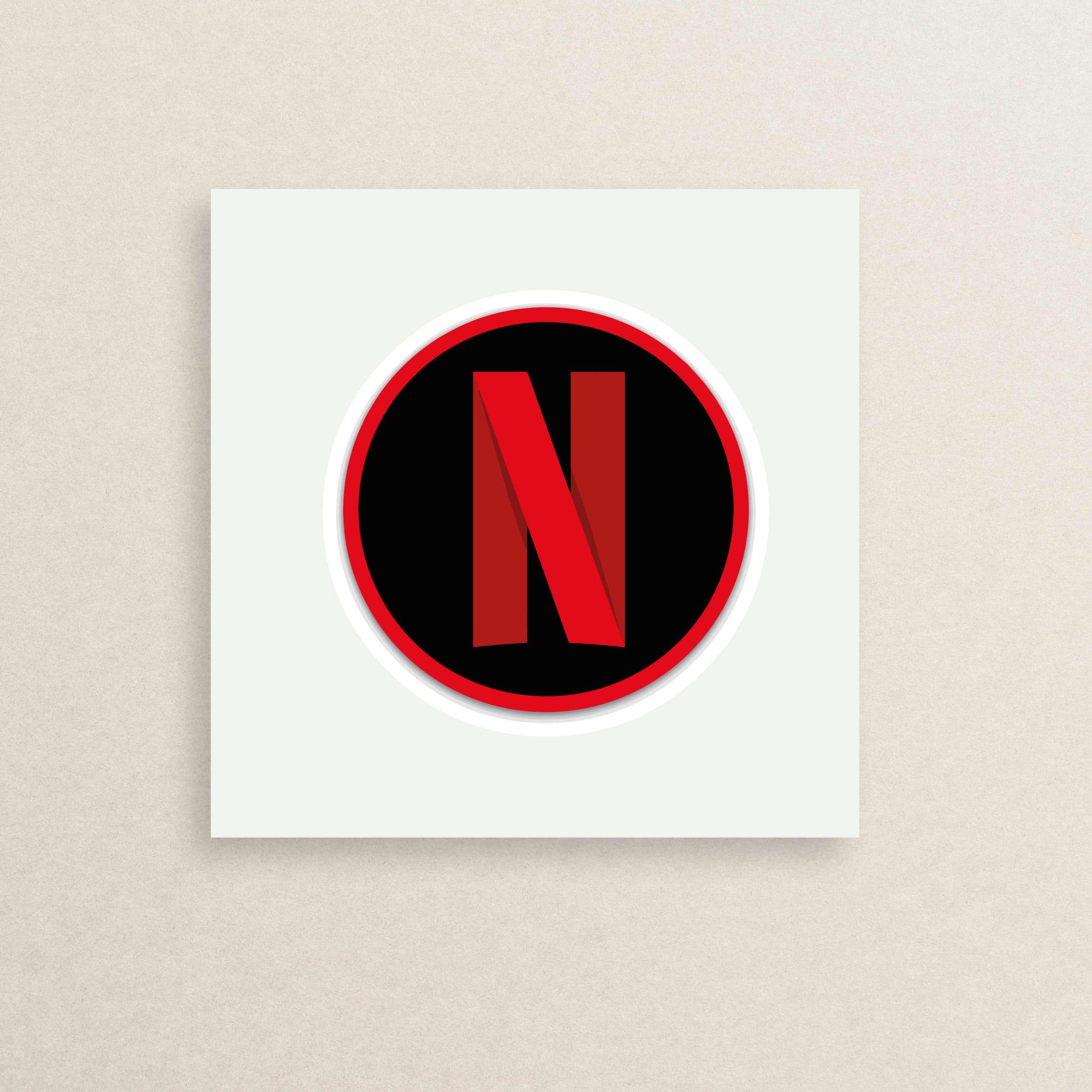 استیکر لوگو نتفلیکس 14 |Netflix logo sticker 14