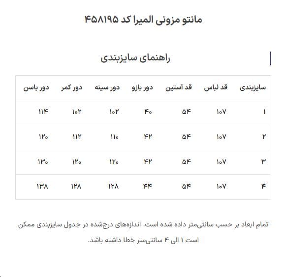 مانتو مزونی المیرا کد 458195 — تصویر ۶