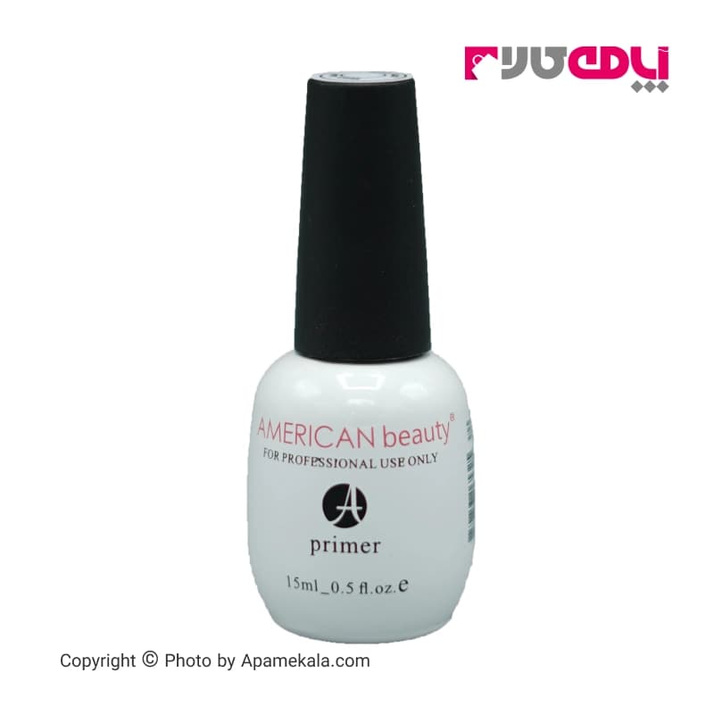 پرایمر کاشت ناخن غیر اسیدی American Beauty با حجم ۱۵ میلی لیتر