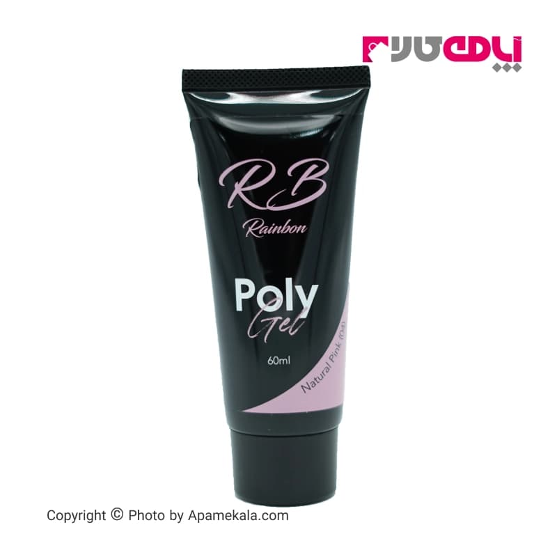 پلی ژل آر بی شماره Natural Pink 04 حجم 60 میل