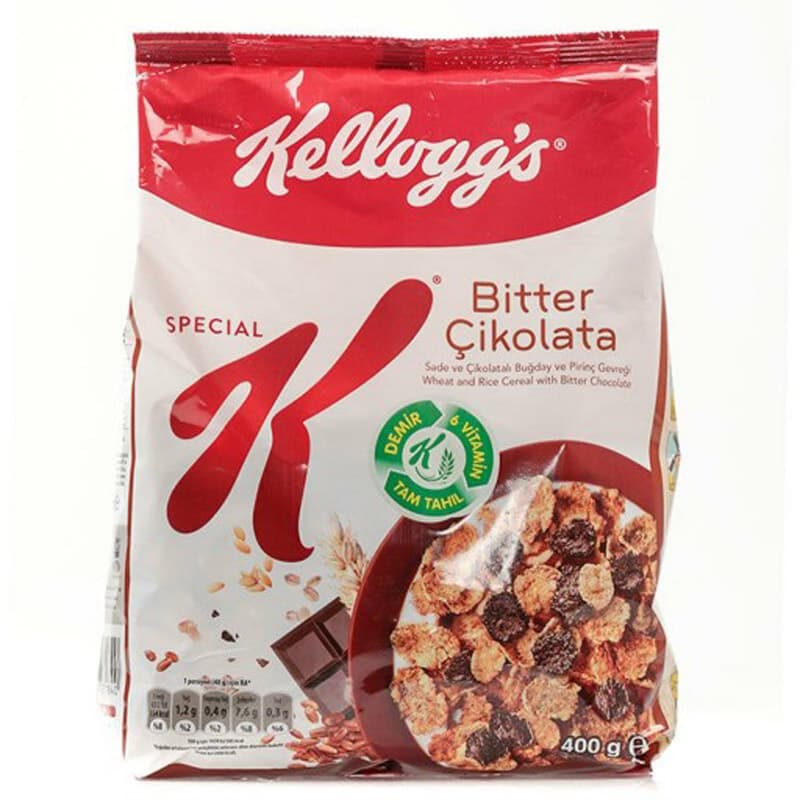 کورن فلکس رژیمی شکلات تلخ کا اسپشیال Kellogg’s