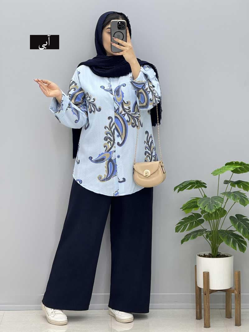 شومیزمانتویی طهورا کد 925985 — تصویر ۴