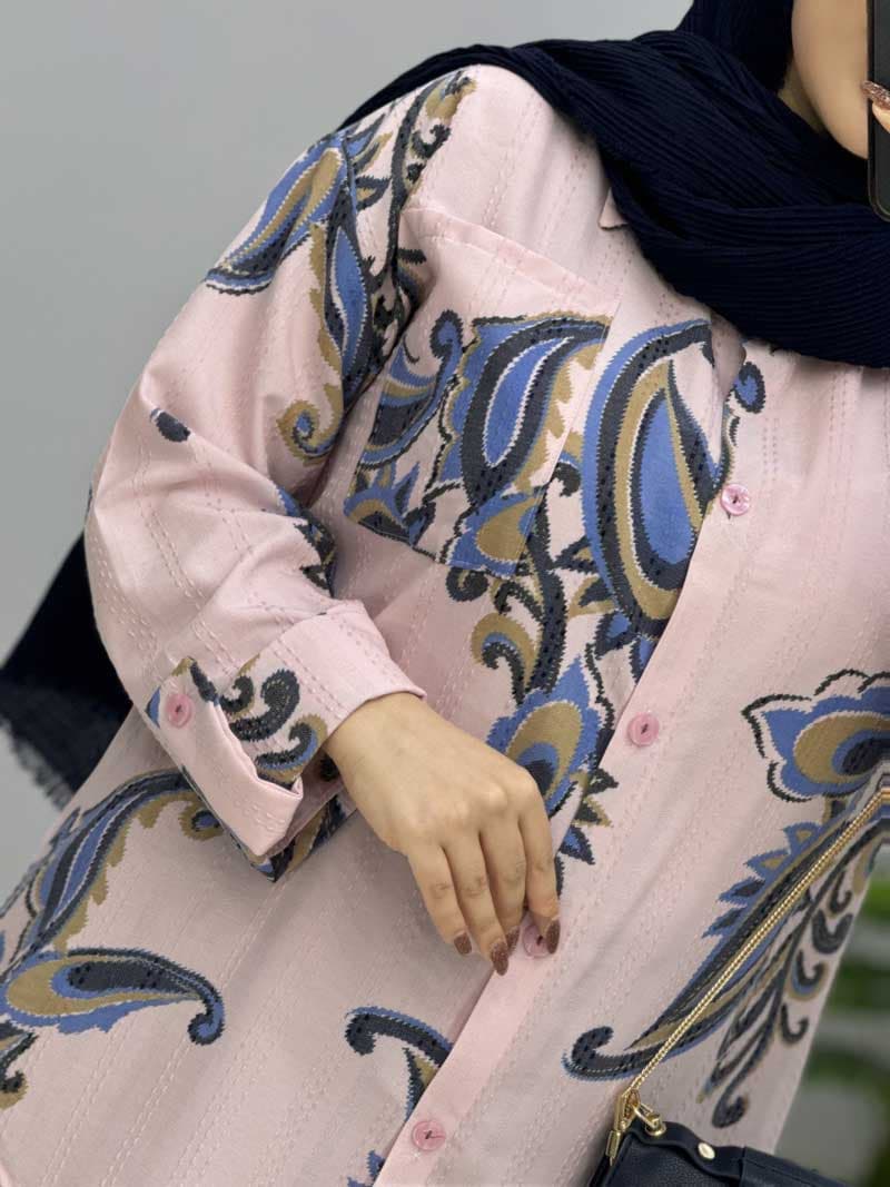 شومیزمانتویی طهورا کد 925985 — تصویر ۵