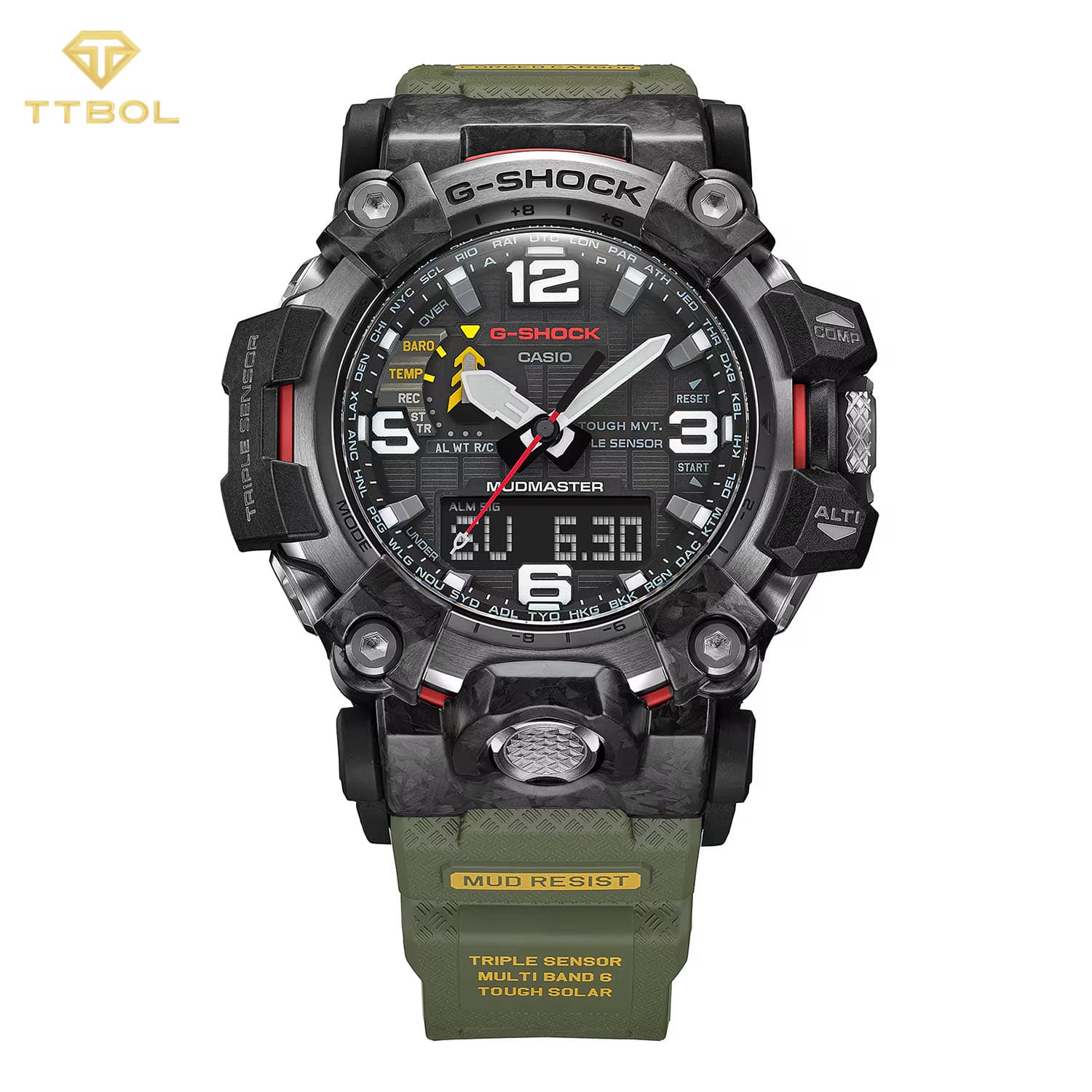 ساعت مچی مردانه کاسیو جیشاک CASIO G-SHOCK GWG-2000-1A3 — تصویر ۲