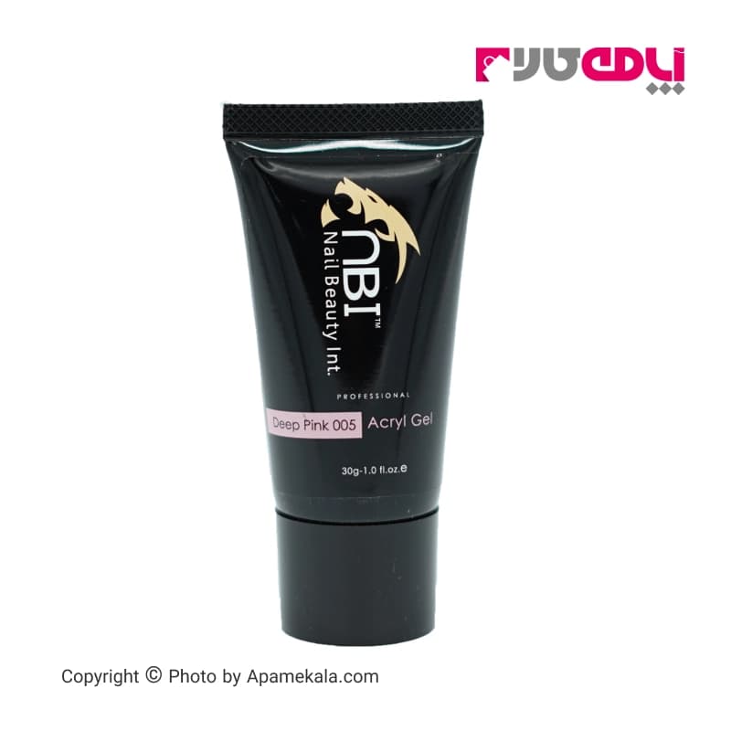 پلی ژل ان بی آی شماره 005 deep pink وزن 30 گرم