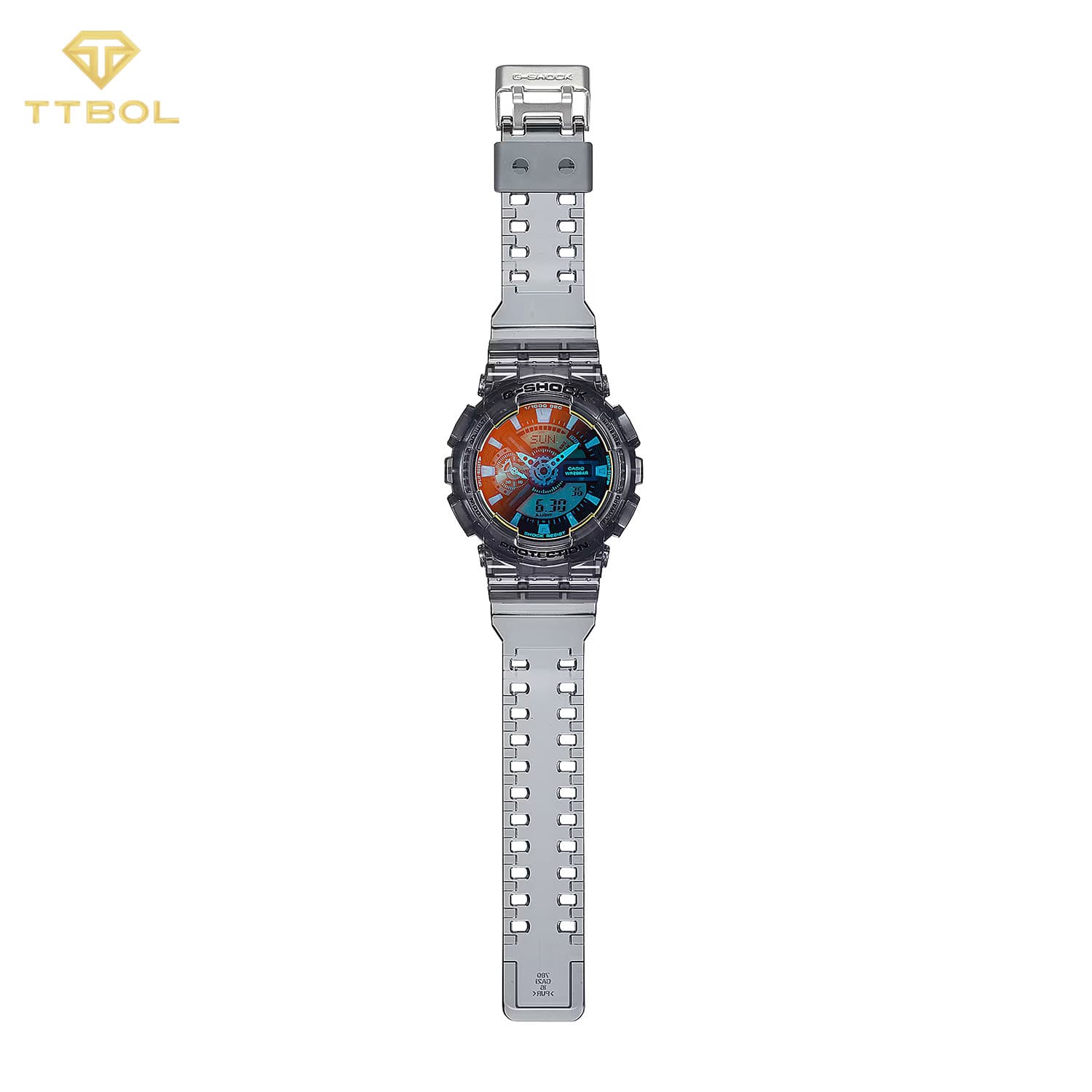 ساعت مچی مردانه کاسیو جیشاک CASIO G-SHOCK GA-110TLS-8A — تصویر ۴