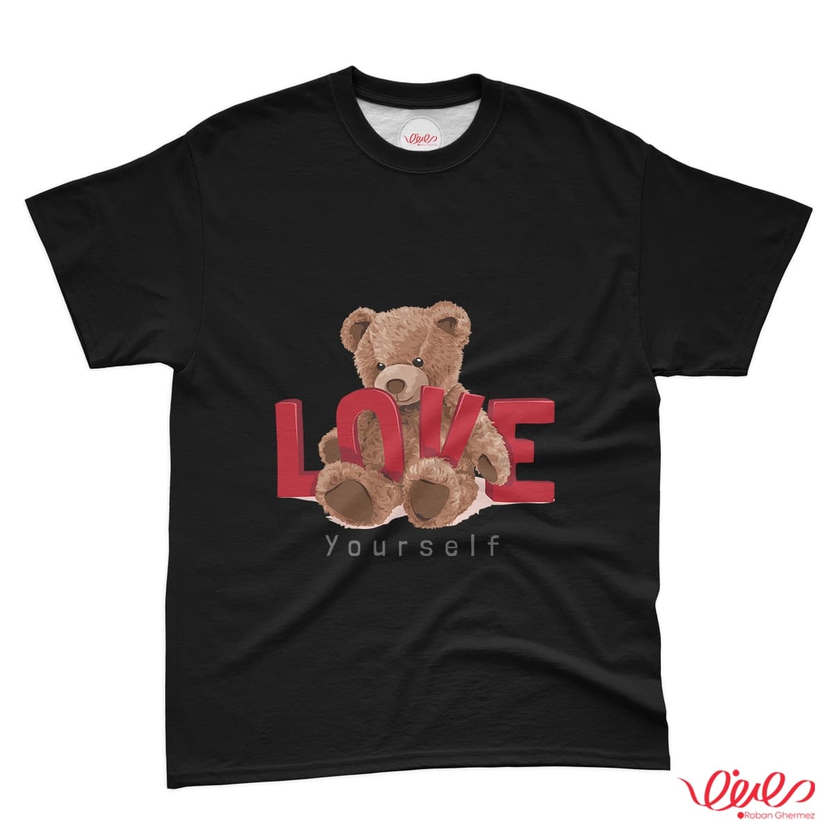 تیشرت کد 141 خرس تدی LOVE YOURSELF
