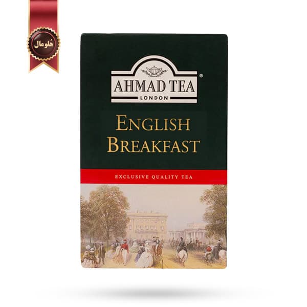 چای احمد Ahmad Tea مدل صبحانه انگلیسی چای فله English Breakfast Loose tea وزن 500 گرم (اورجینال)