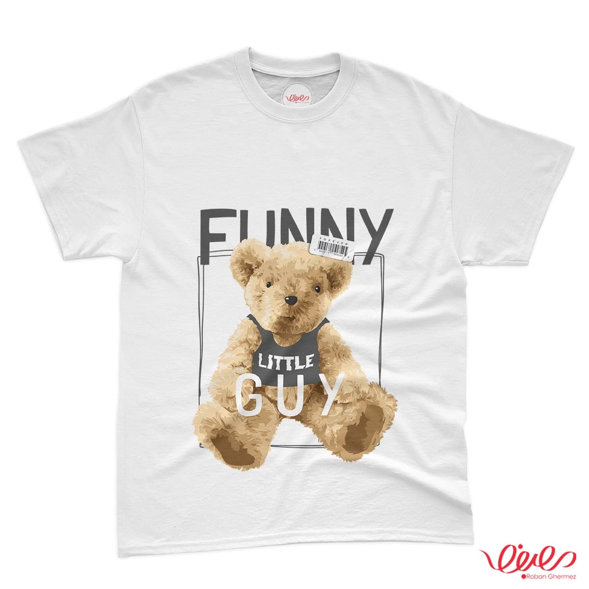 تیشرت کد 130 خرس تدی FUNNY GUY