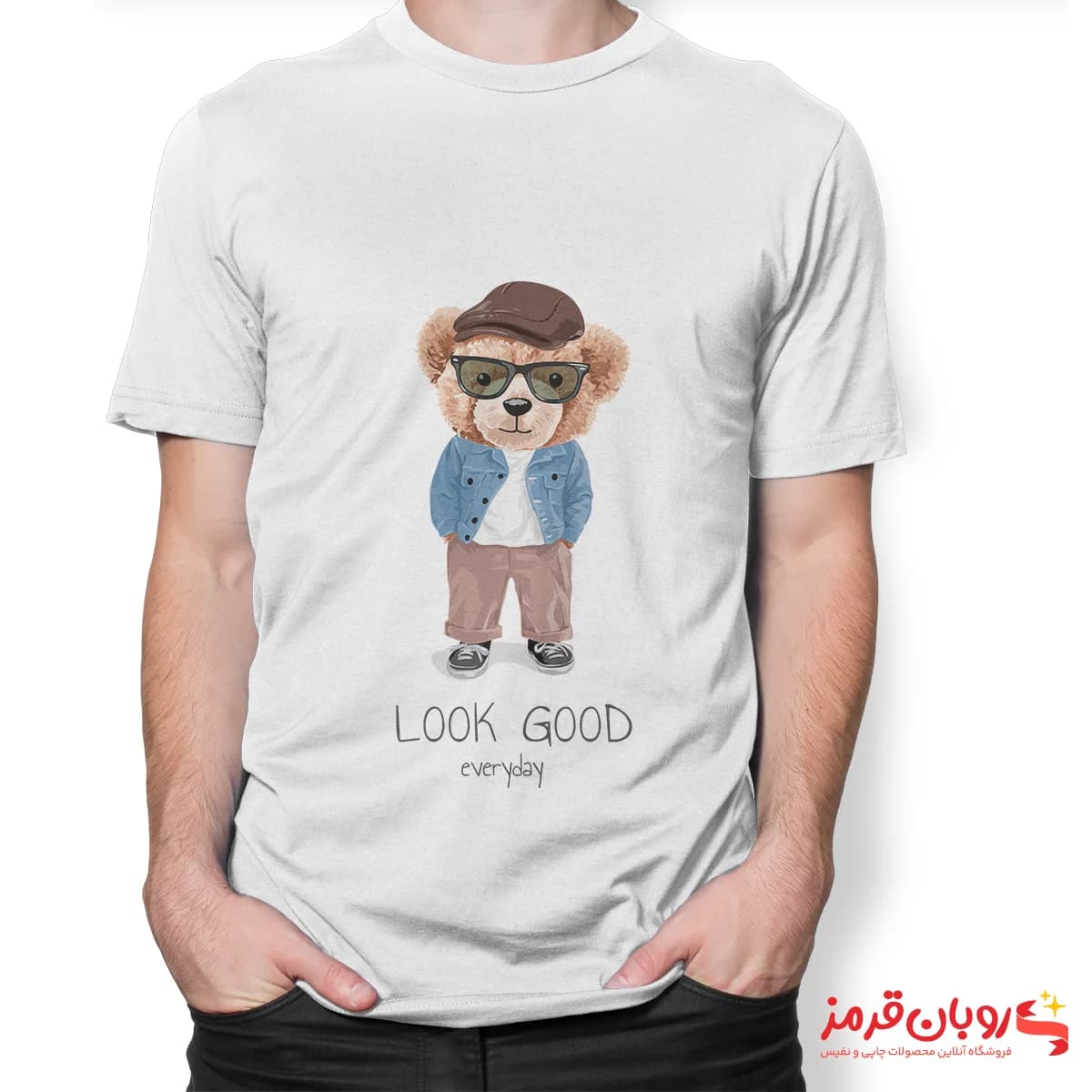 تیشرت کد 116 خرس تدی LOOK GOOD — تصویر ۲