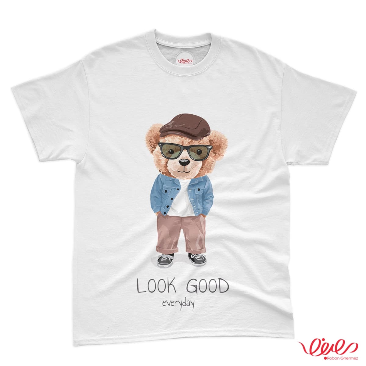 تیشرت کد 116 خرس تدی LOOK GOOD