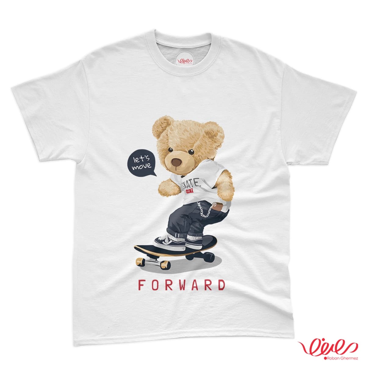 تیشرت کد 115 خرس تدی FORWARD