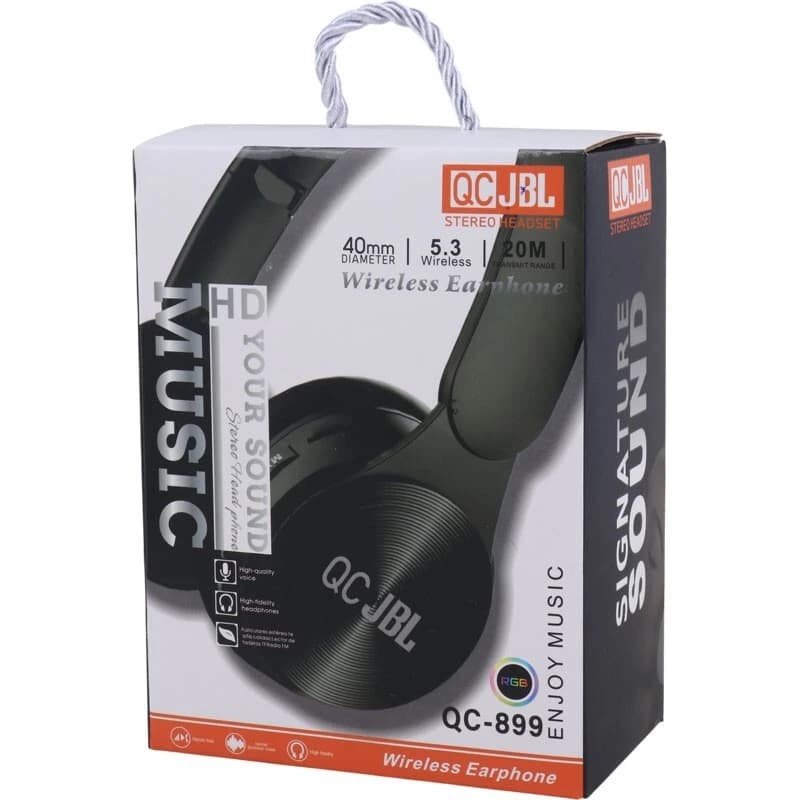 هدفون بلوتوثی کیو سی جی بی ال QC-899 — تصویر ۶