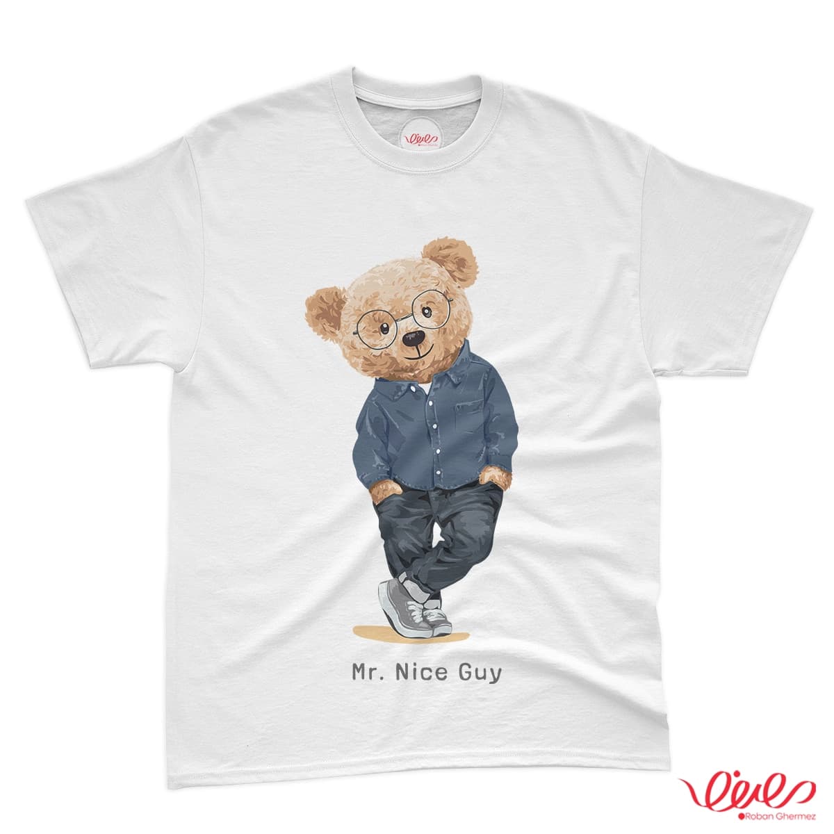 تیشرت کد 112 خرس تدی MR NICE GUY