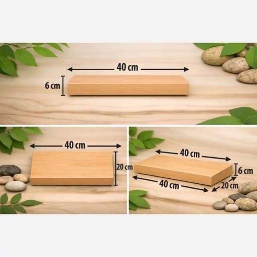 شلف جای رسیور پایه مخفی 40 در 20 دیواری مبلمان اورلین مدل 959744