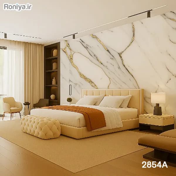 دیوارپوش طرح سنگ کد 2854A — تصویر ۲