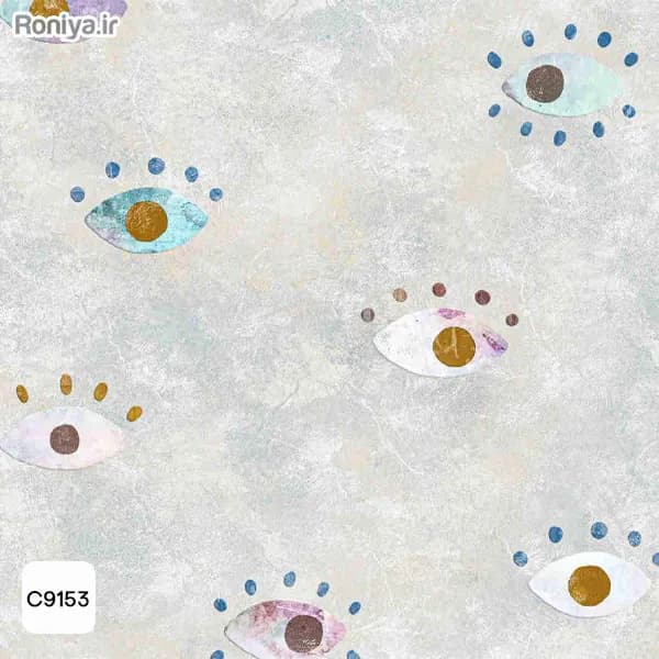 کاغذ دیواری رنگی نوجوان کد C9153