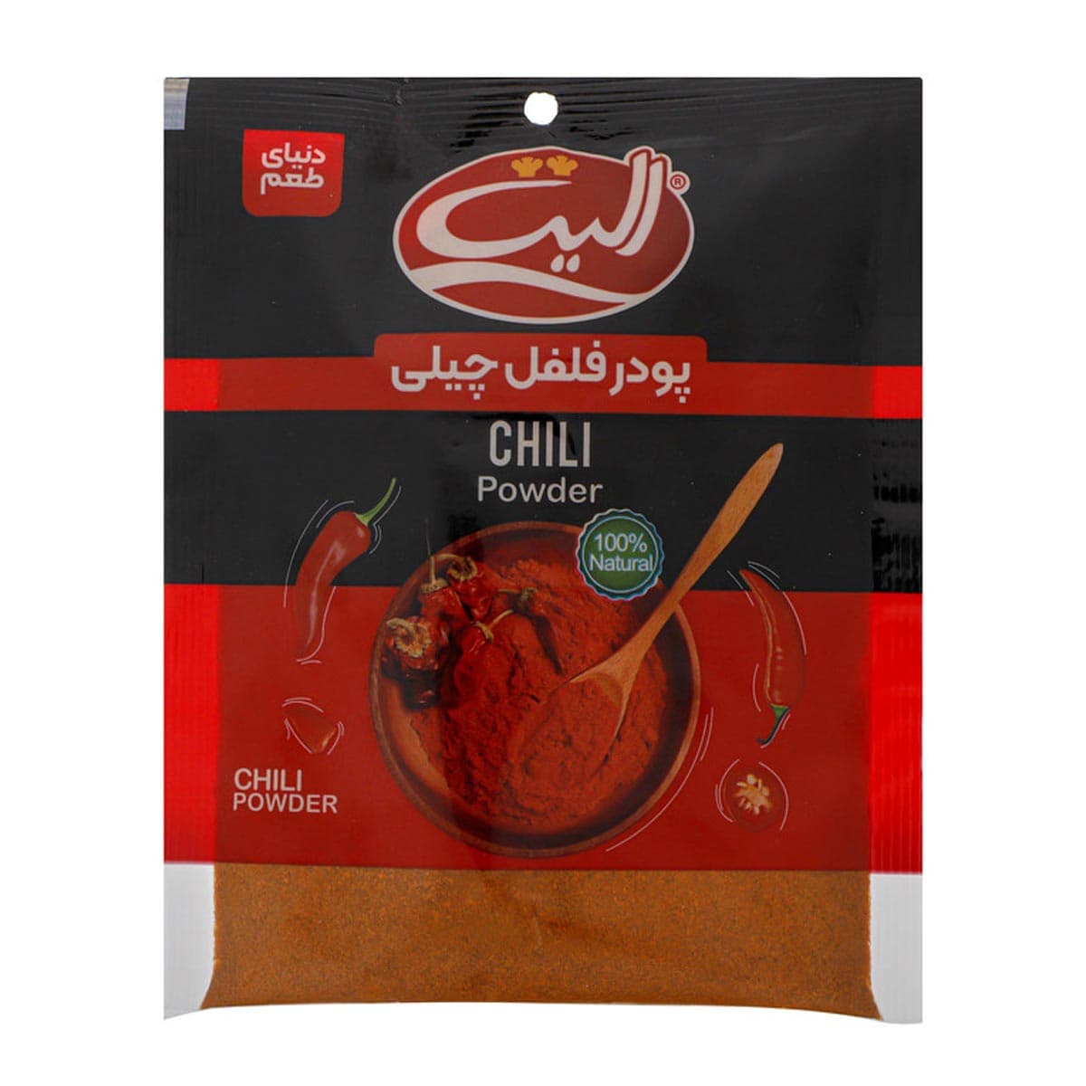 پودر فلفل چیلی الیت 60 گرم